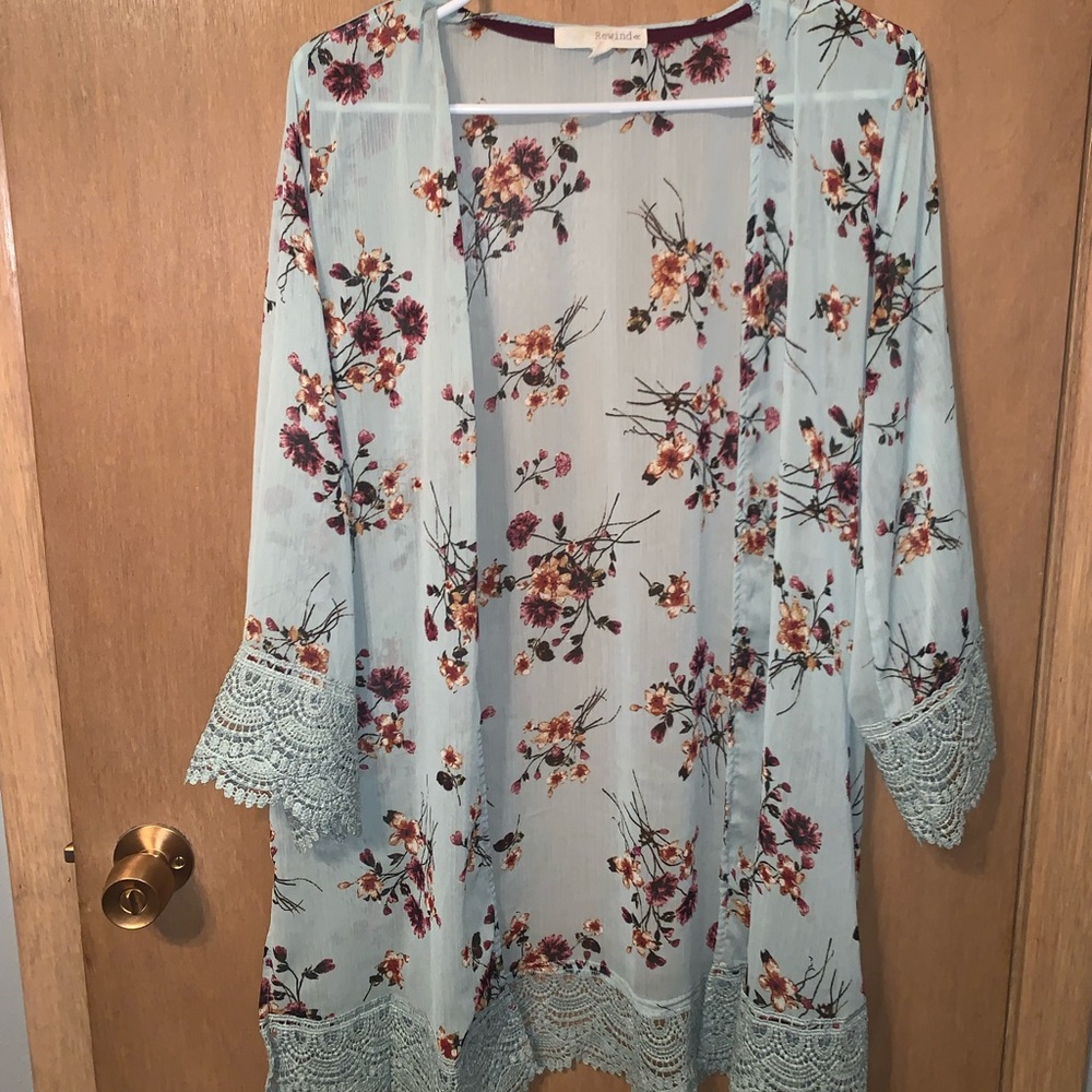 Floral kimono